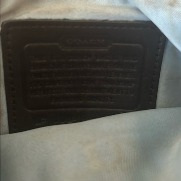 Coach Black and brown Crossbody purse - Picture 5 of 6